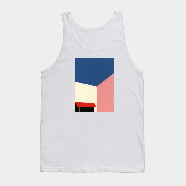 Los Angeles Corner Shop Tank Top by Rosi Feist